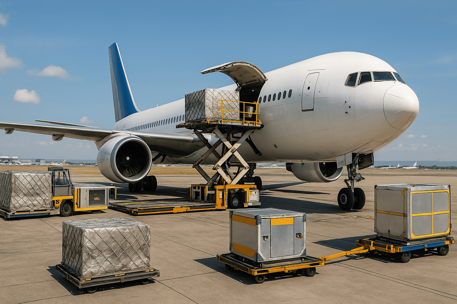 air freight handling process air cargo handling process