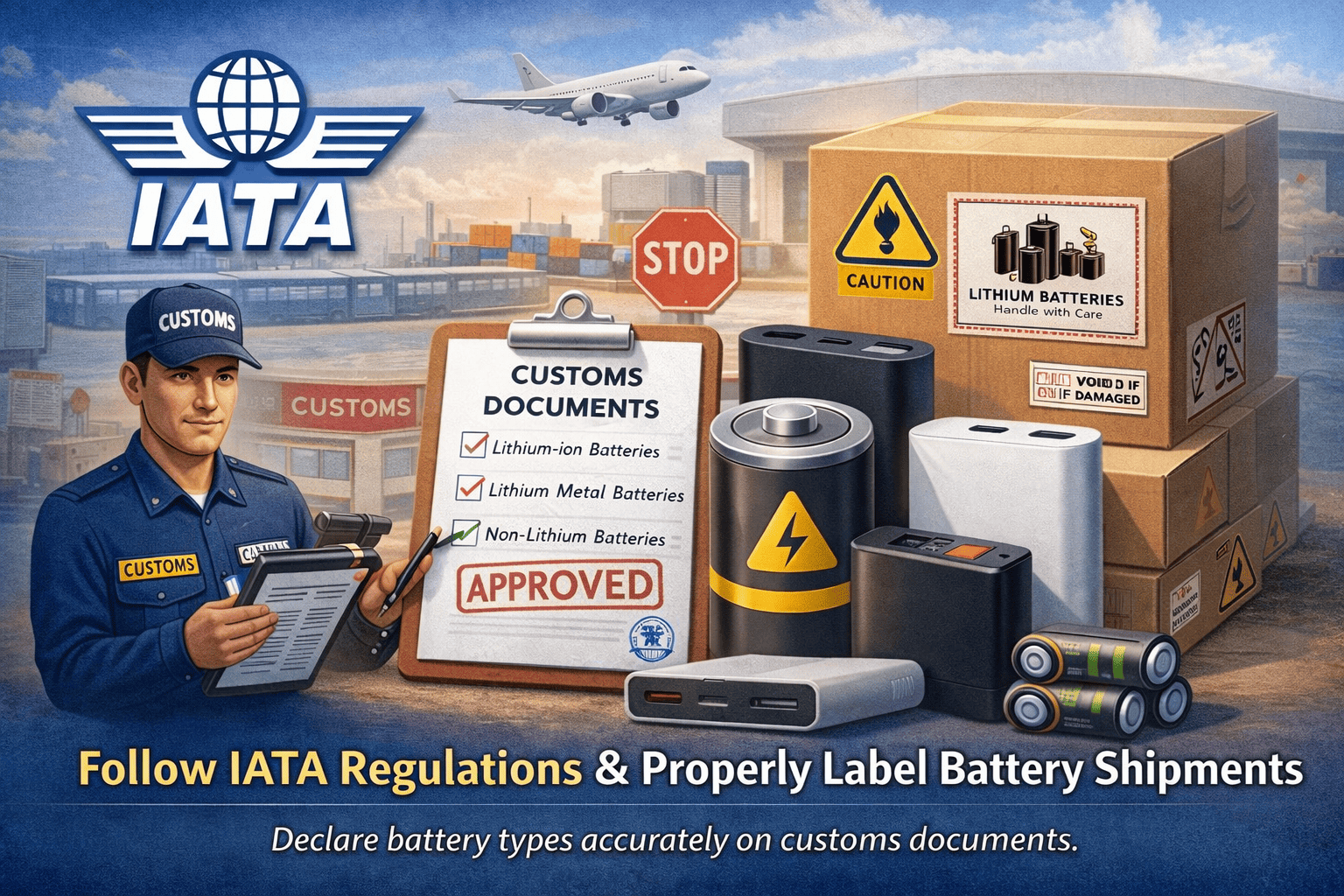 shipping lithium batteries