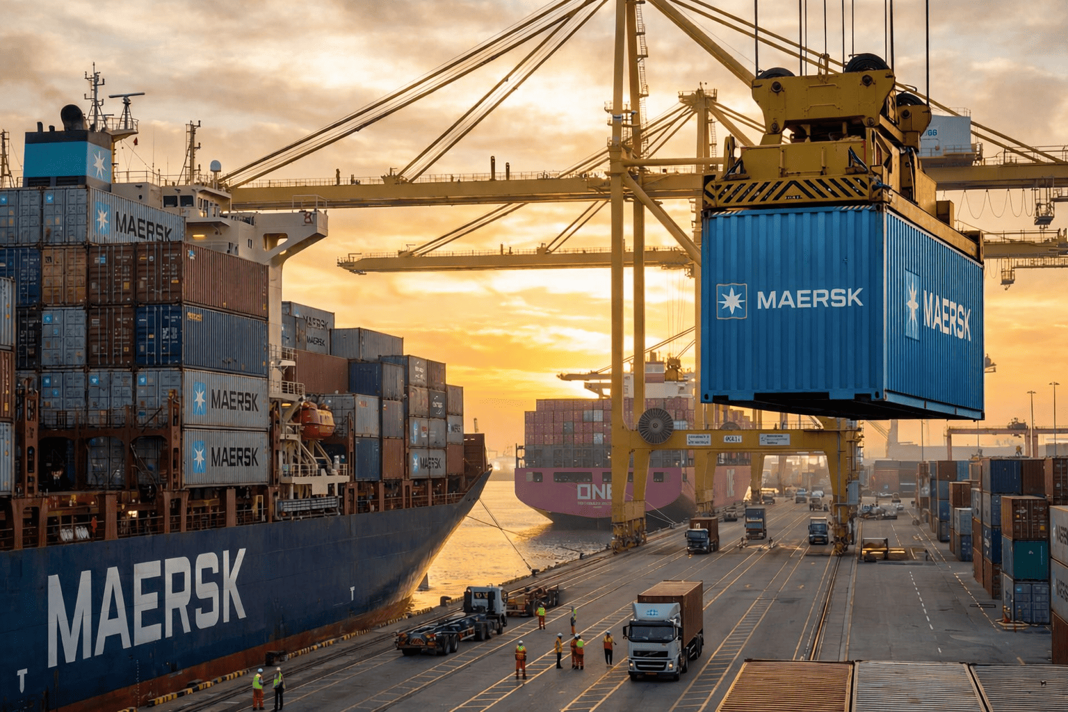 maersk dangerous goods container